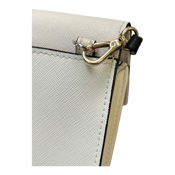 Kate Spade Tan White and black shoulder purse EUC some light wear - Picture 14 of 15